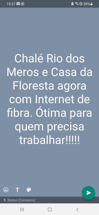 Chale Rio Dos Meros Villa Парати Екстериор снимка